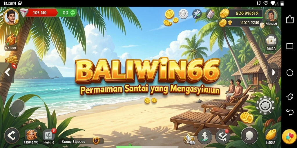 Screenshot gameplay BALIWIN66 yang penuh warna dan menyenangkan