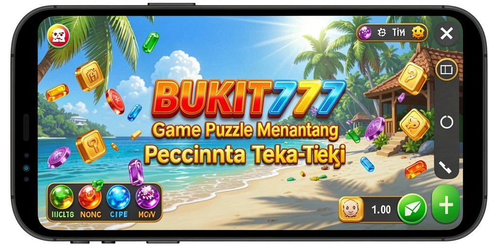 Tampilan gameplay menarik dari BUKIT777 yang menantang.