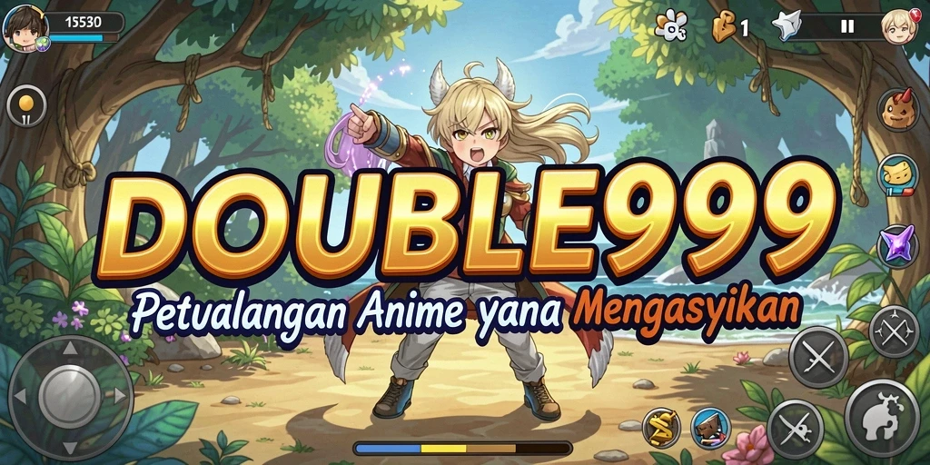 Gameplay seru dan karakter anime menarik di DOUBLE999.