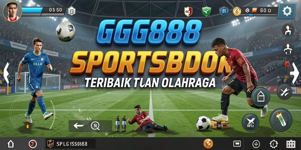 Tampilan utama <strong>GGG888</strong> dengan berbagai pilihan taruhan olahraga.