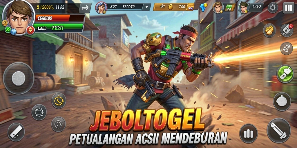 Tampilan gameplay mendebarkan dari JEBOLTOGEL dengan aksi penuh kecepatan.