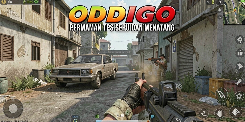 Gameplay seru ODDIGO dalam pertempuran TPS yang menegangkan.
