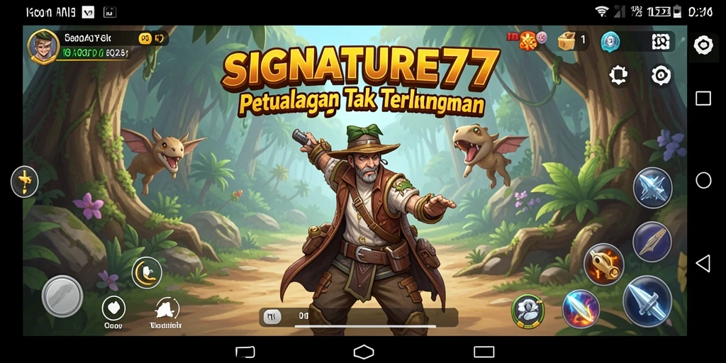 Screenshot SIGNATURE77 menampilkan gameplay yang menarik dan grafis yang menakjubkan.