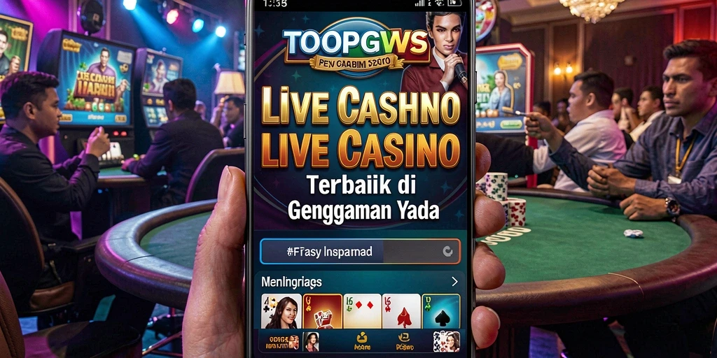 Tampilan gameplay Live Casino yang mengesankan di TOOPGWS.